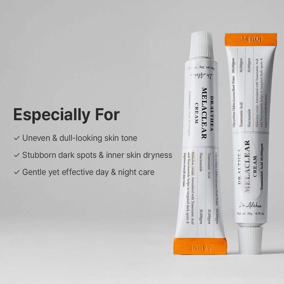 Dr. Althea  MELACLEAR CREAM 20g