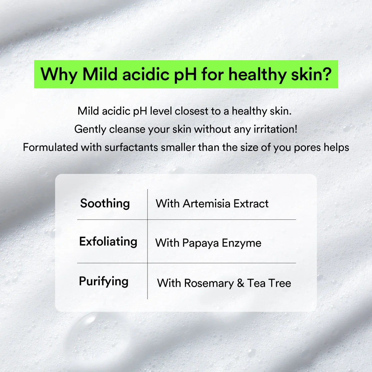Abib Acne Foam Cleanser Heartleaf Foam