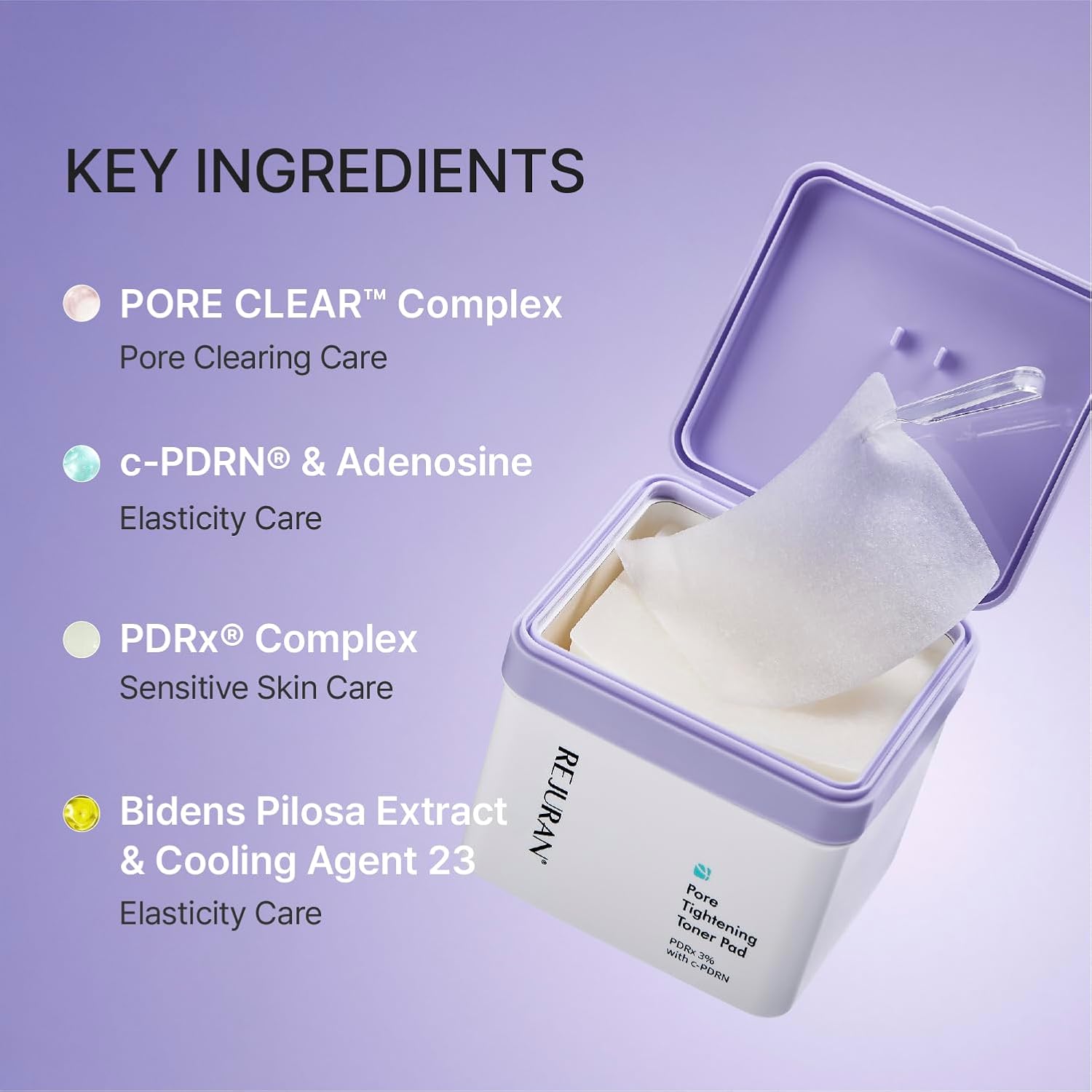 REJURAN Pore Tightening Toner Pad