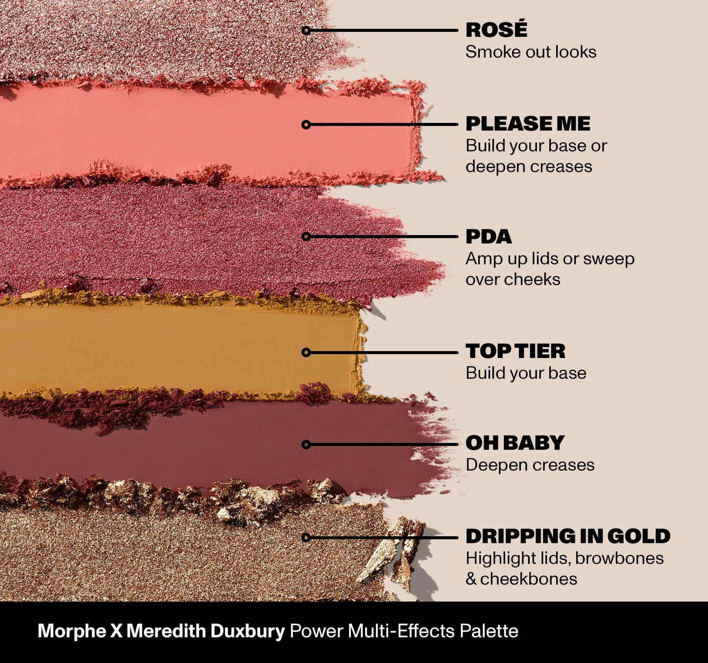 Morphe x Meredith Duxbury Power Multi-Effects Palette