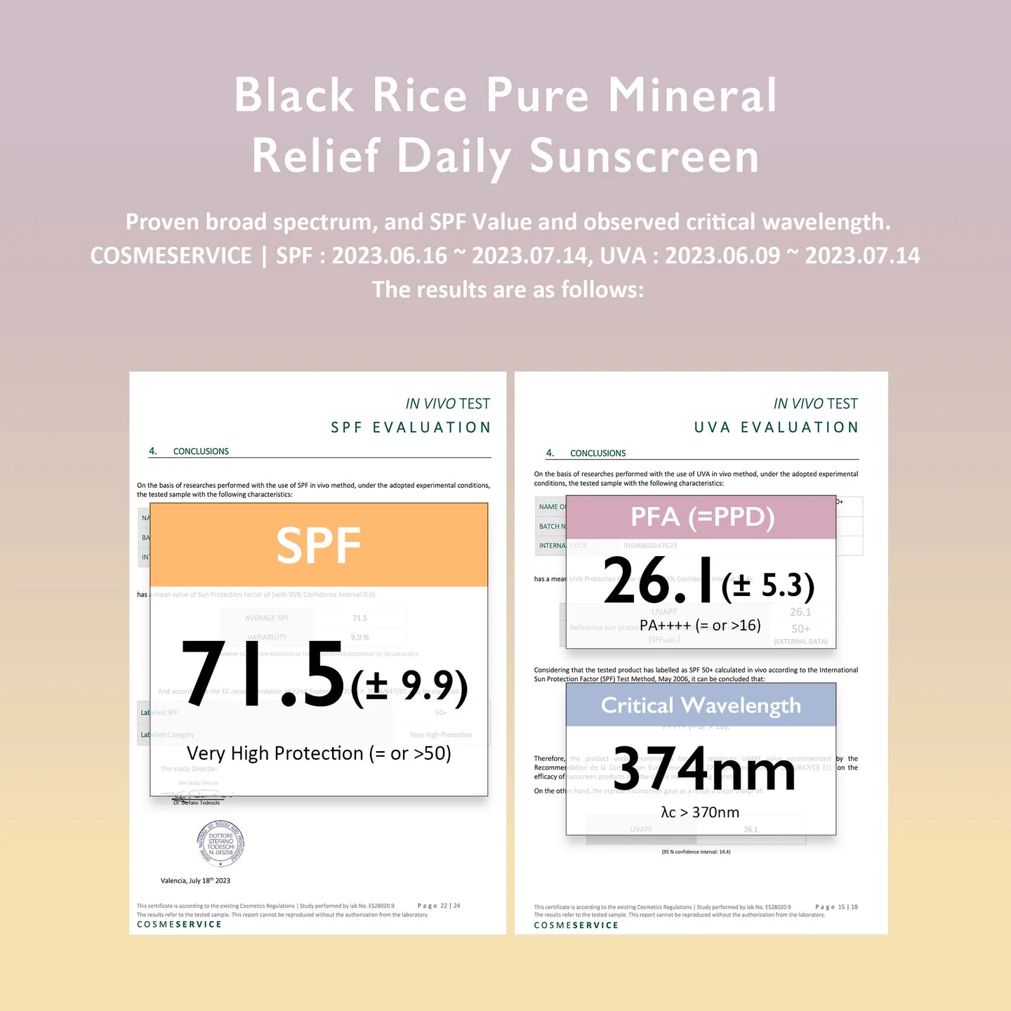 Haruharu Wonder Black Rice Pure Mineral Relief Daily Sunscreen