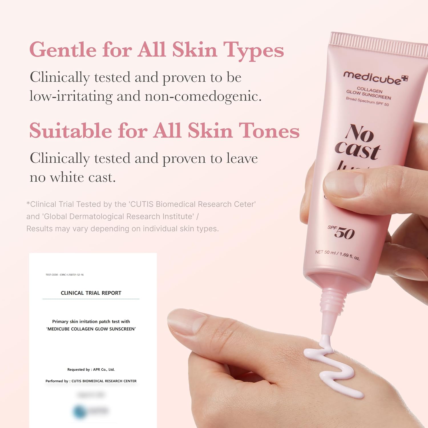 Medicube Glow Collagen Sunscreen SPF 50 50ml