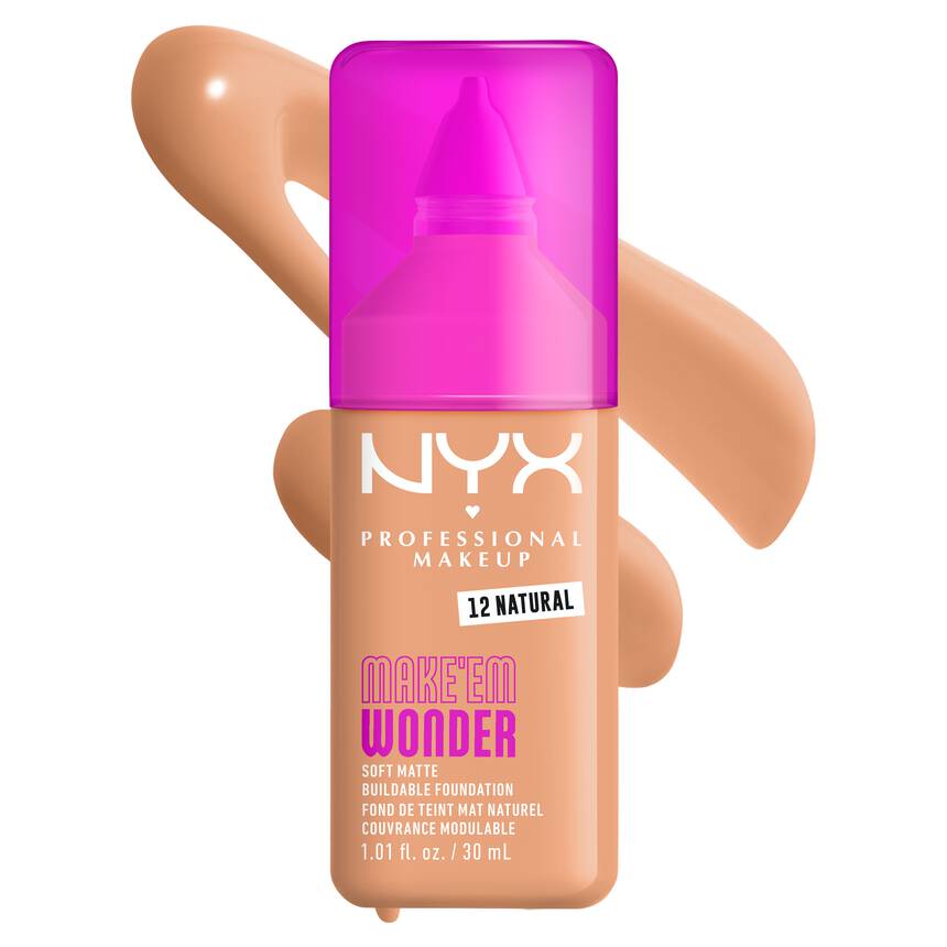NYX  Make'em Wonder Soft Matte Foundation