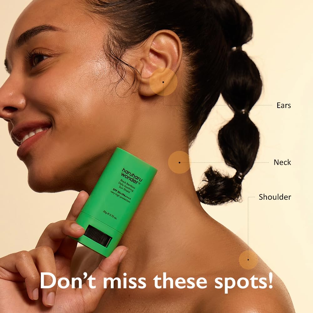 Haruharu Wonder Black Bamboo Daily Soothing Sun Shield Stick