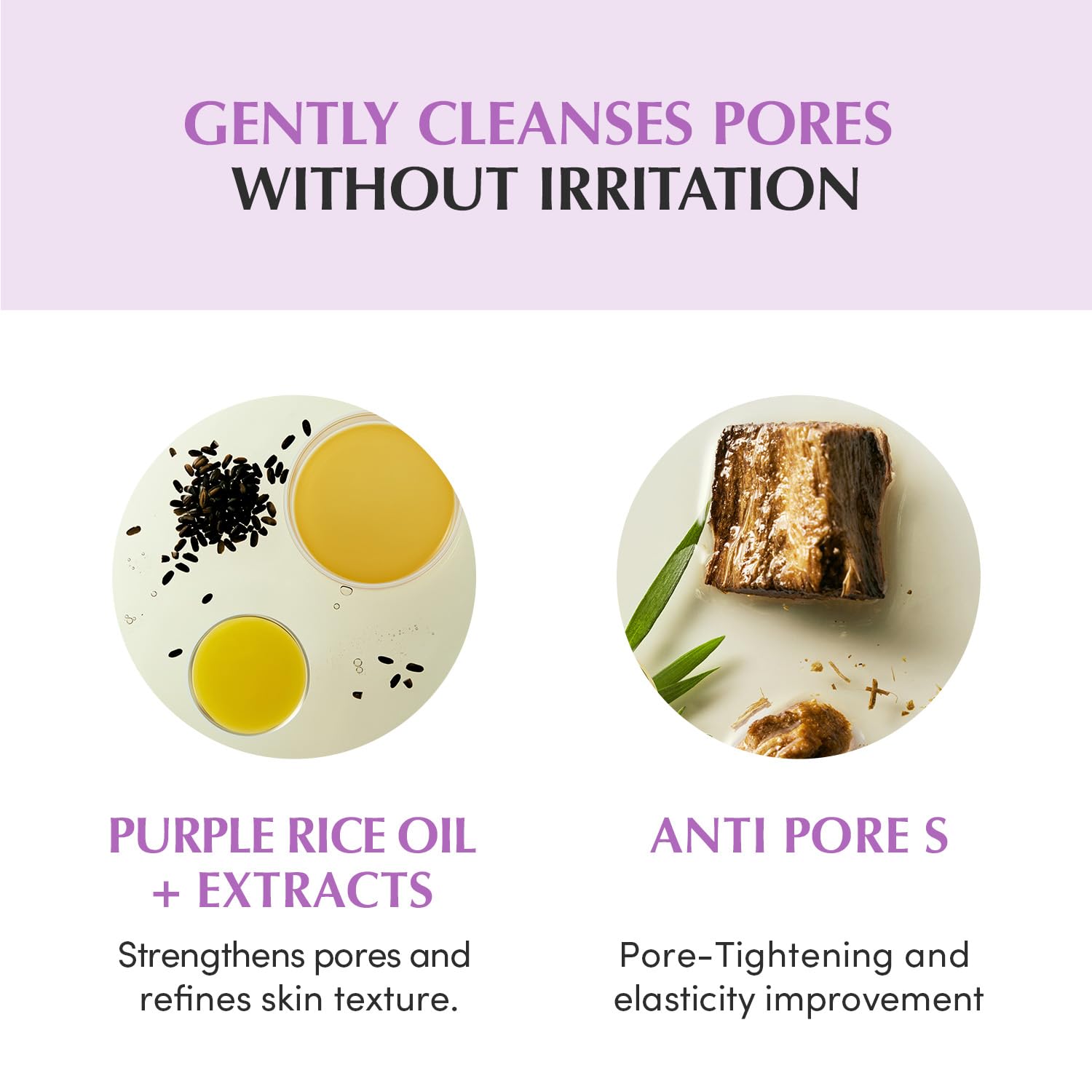 Eqqualberry Purple Rice  Pore Smoothing Cleansing Oil