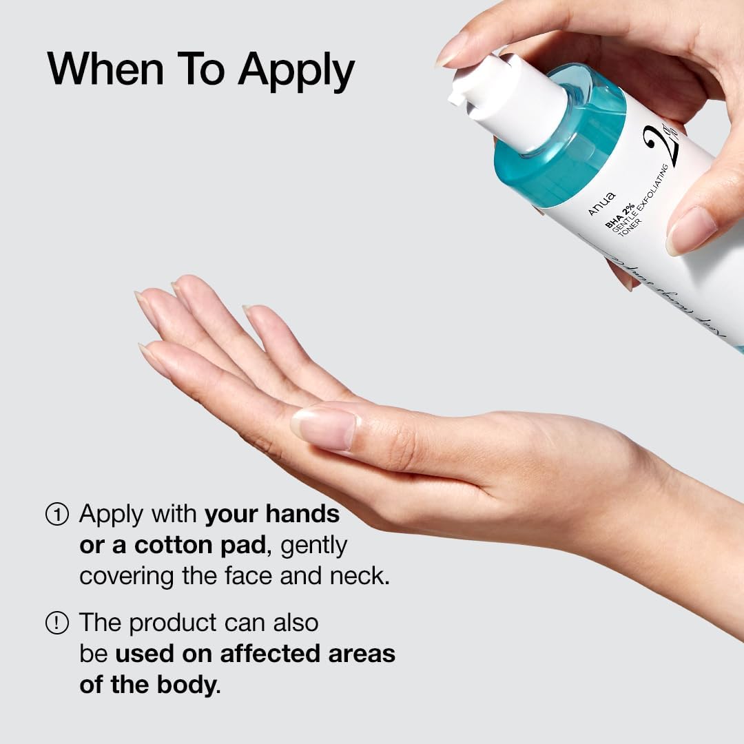 Anua Bha 2% Gentle Exfoliating Toner 150ml