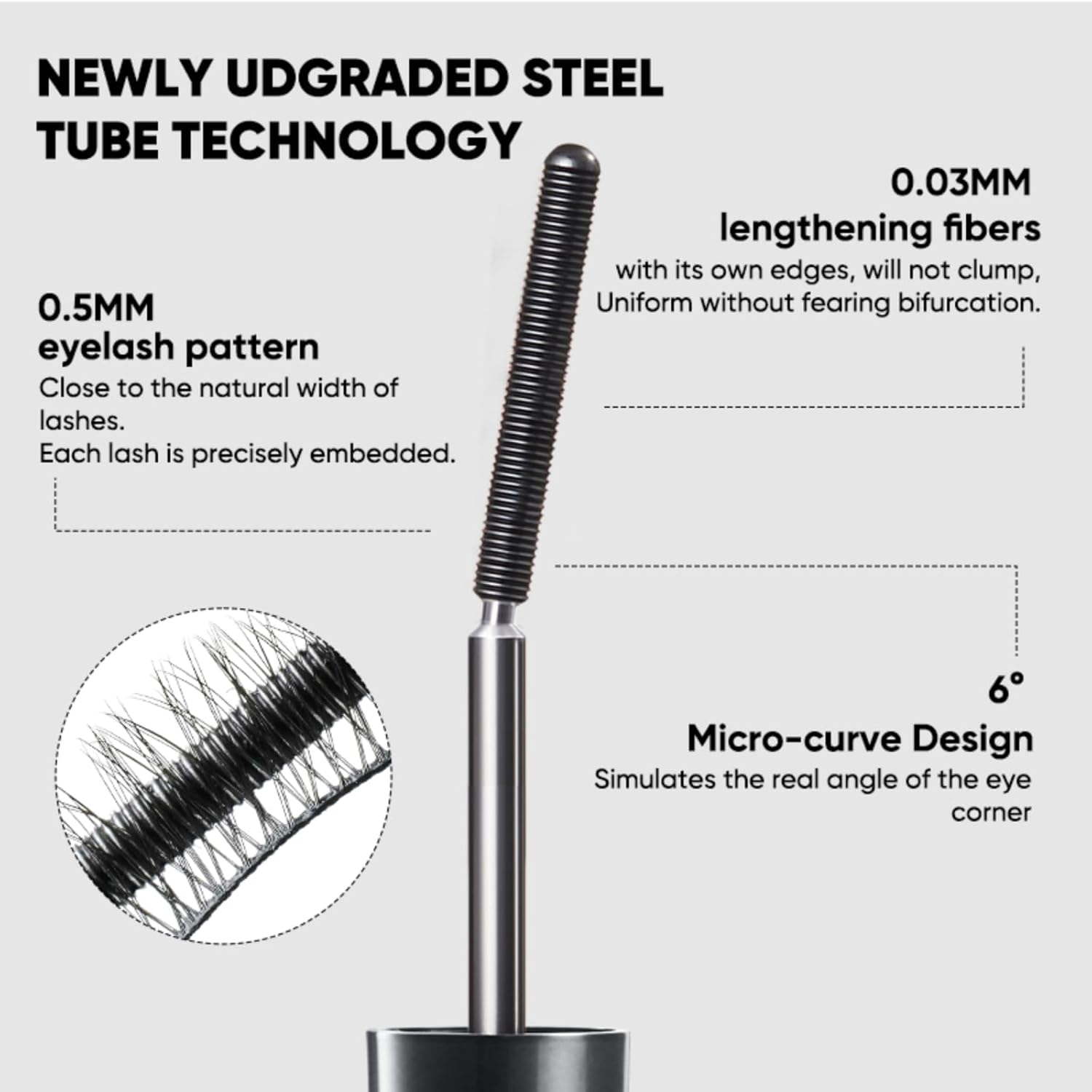 Judydoll 3D curling Eyelash Iron Mascara