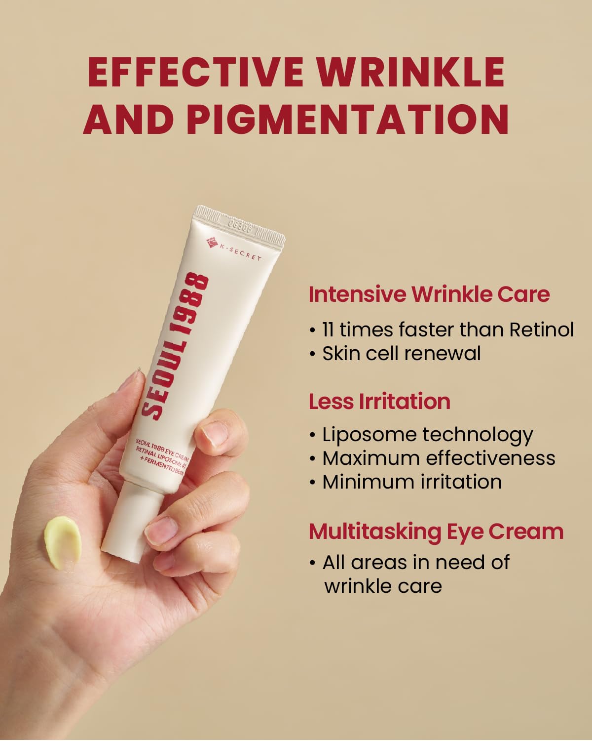 Ksecret SEOUL 1988 Eye Cream Retinal + Fermented Bean