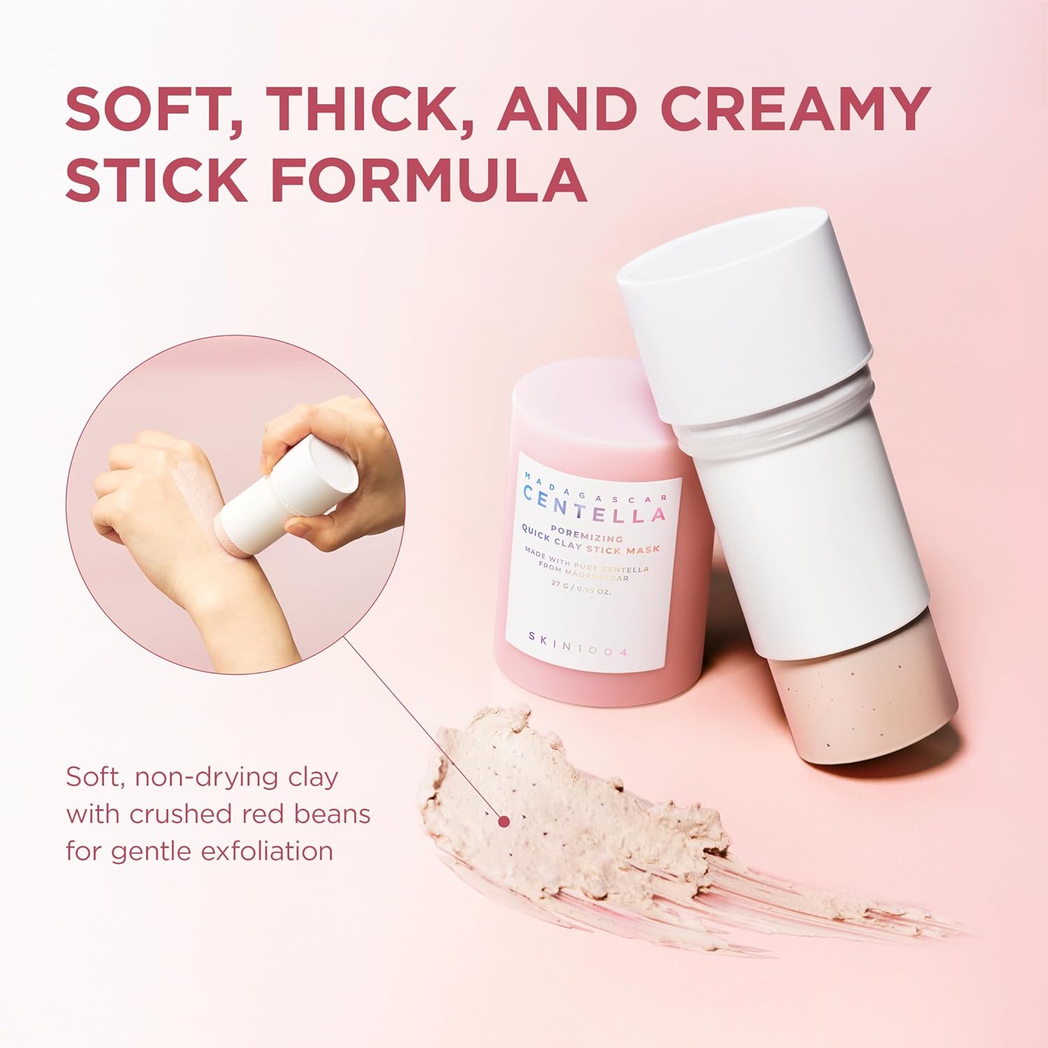 Skin1004 Madagascar Centella Poremizing Quick Clay Stick Mask