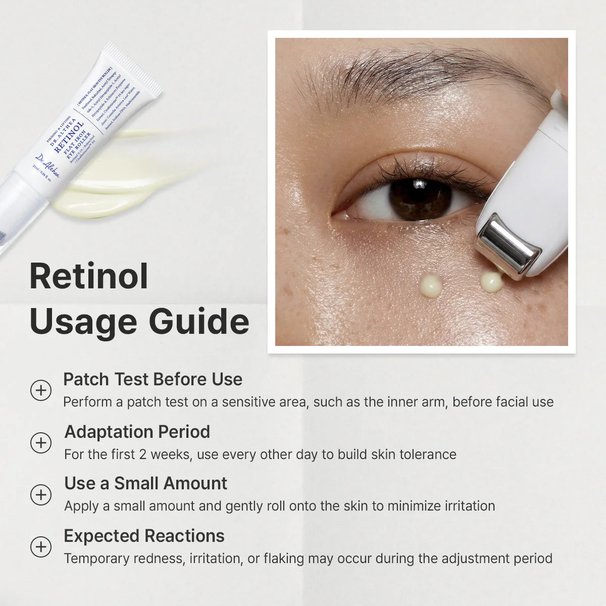 Dr. Althea  Retinol Flat Iron Eye Roller 25ml
