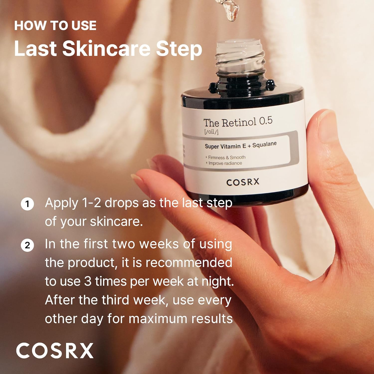 Cosrx  The Retinol 0.5 Oil
