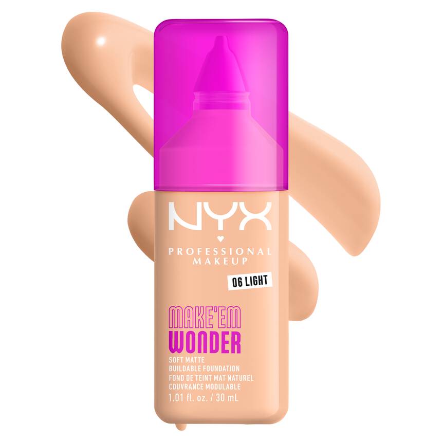 NYX  Make'em Wonder Soft Matte Foundation