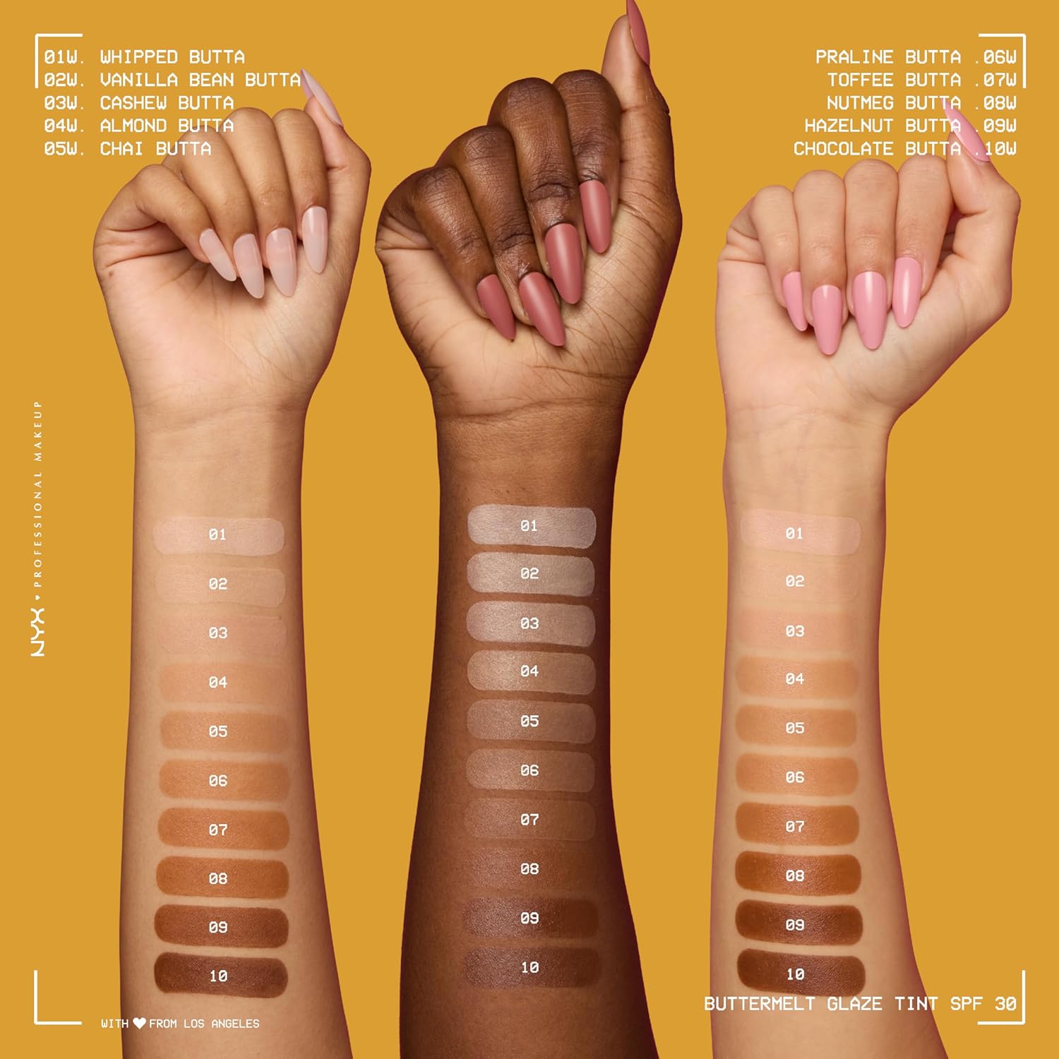 NYX Buttermelt Glaze Soft Glow Skin Tint SPF30