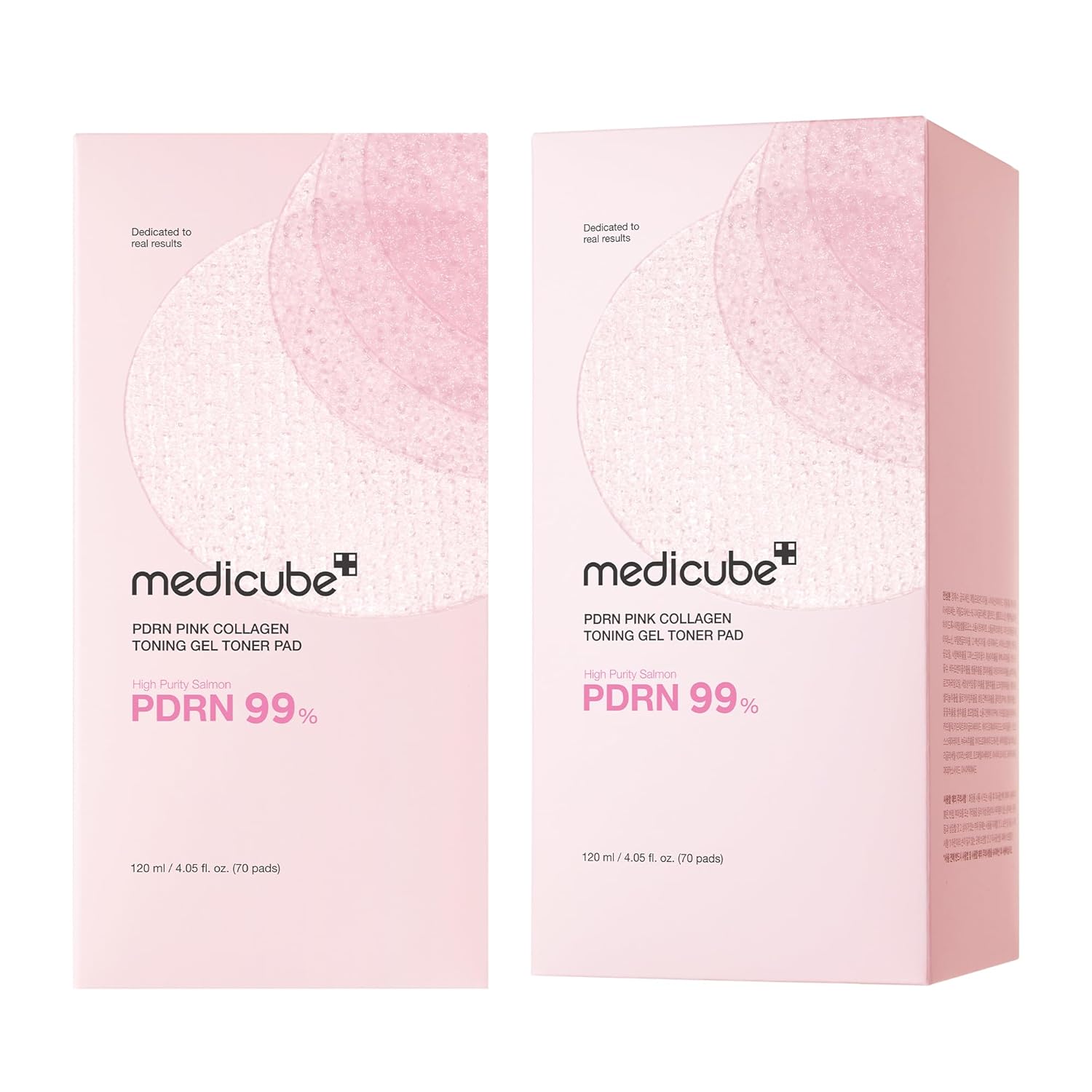 Medicube PDRN PINK COLLAGEN TONING GEL TONER PAD 70ea