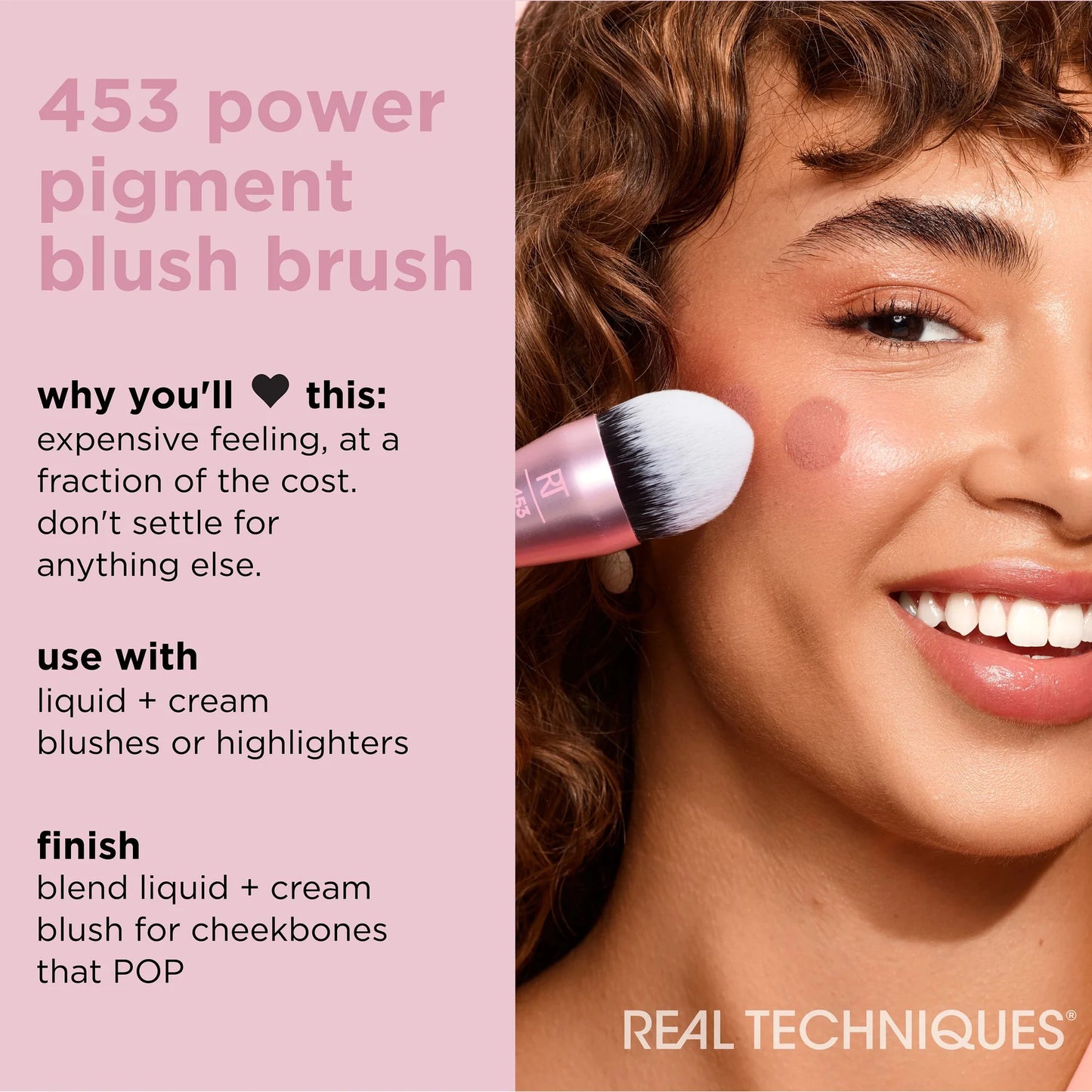 Real Techniques Power Pigment Blush Brush