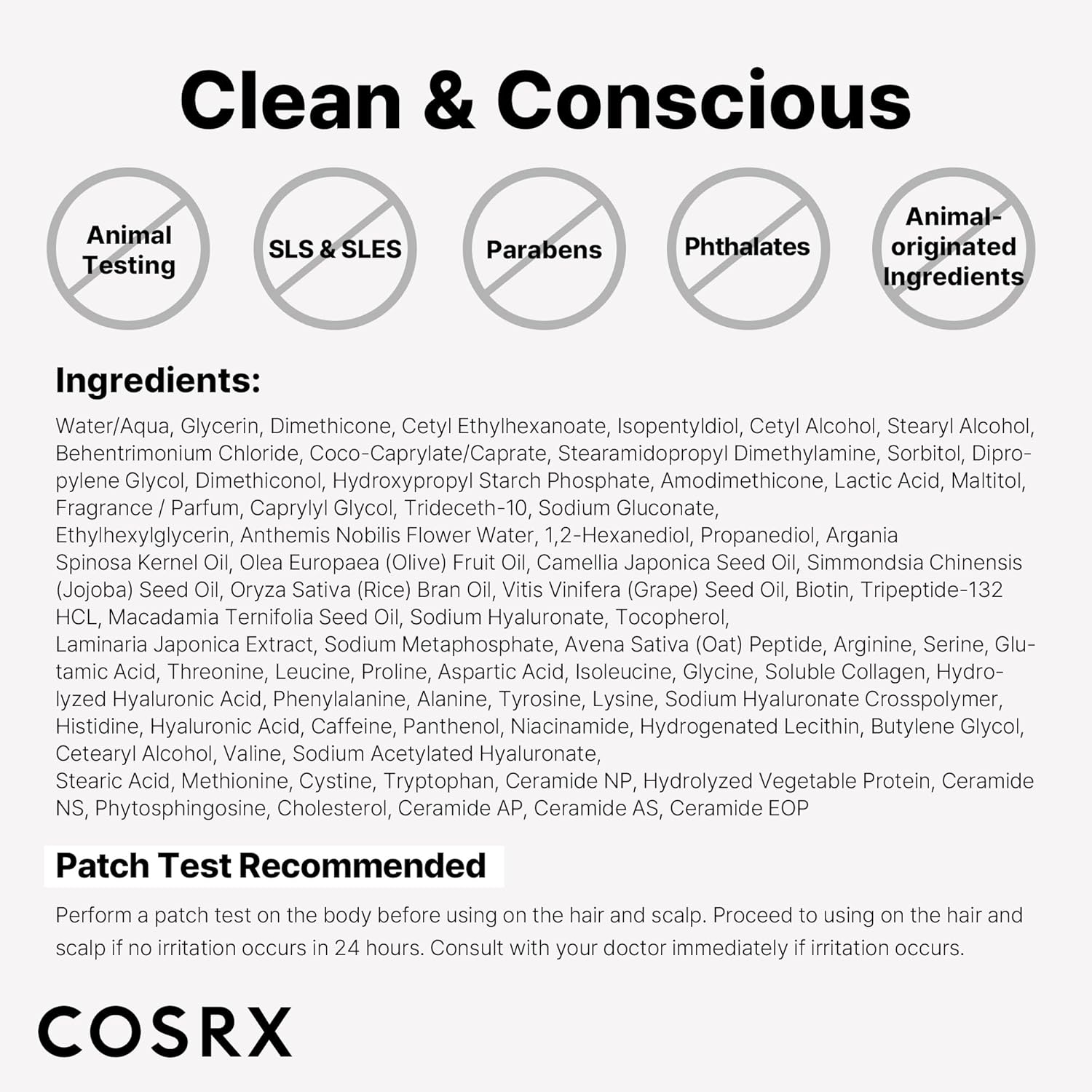 Cosrx Peptide-132 Ultra Perfect hair Bonding Treatment 120ml