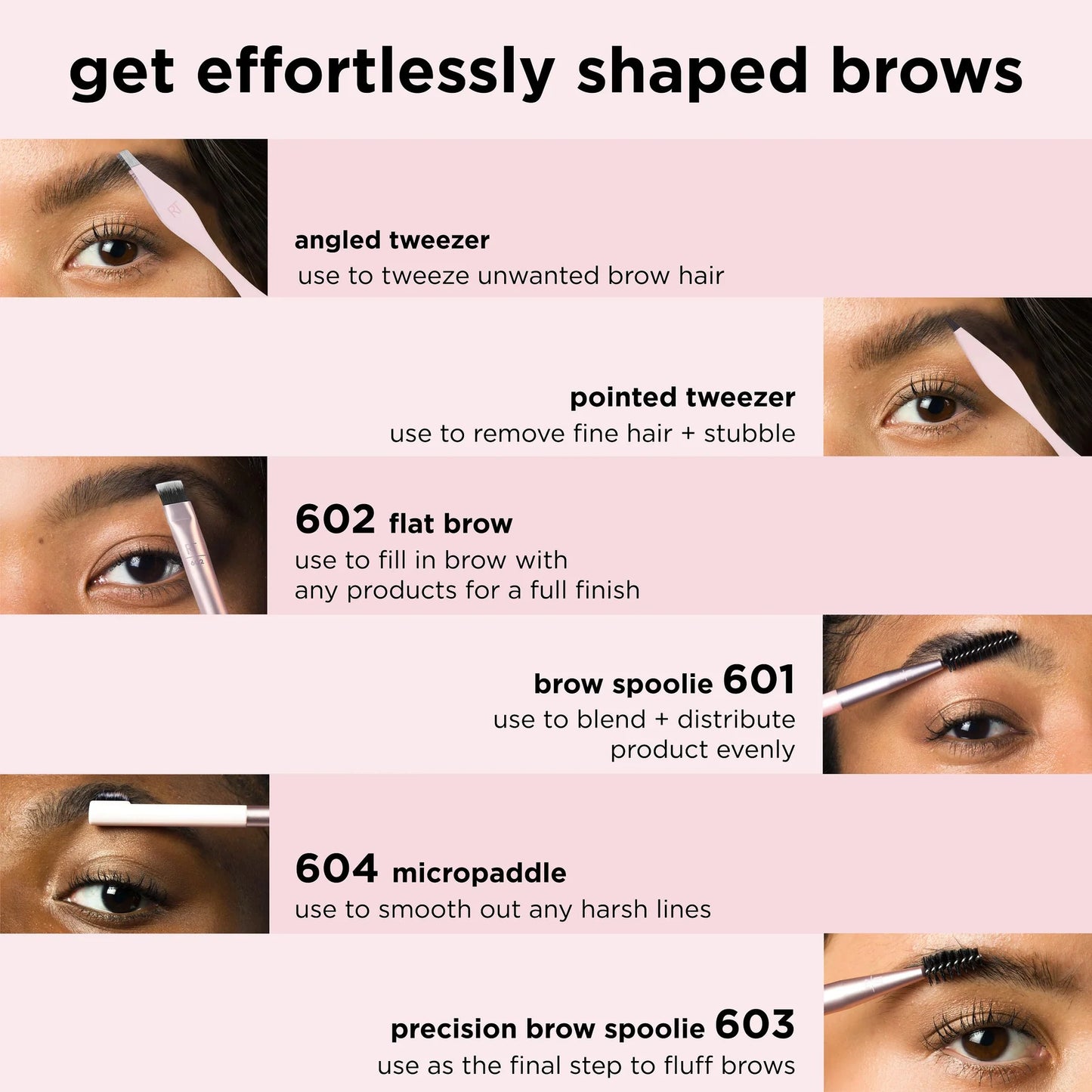 Real Techniques Brow Shaping Set