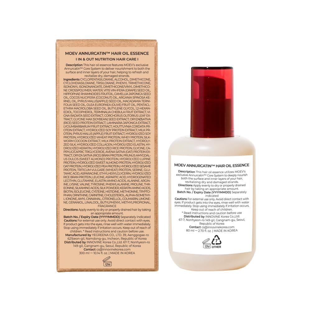 MOEV Annurcatin Hair Oil Essence