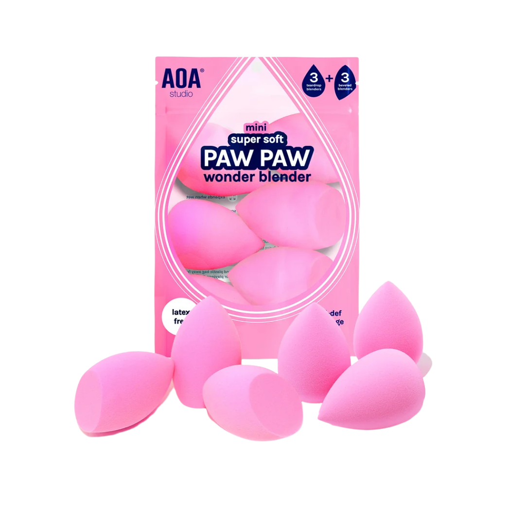 AOA PAwpaw: Mini Super Soft Wonder Blender - 6 pack Mini