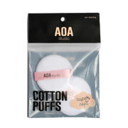 AOA Cotton Powder Puff- 2packs