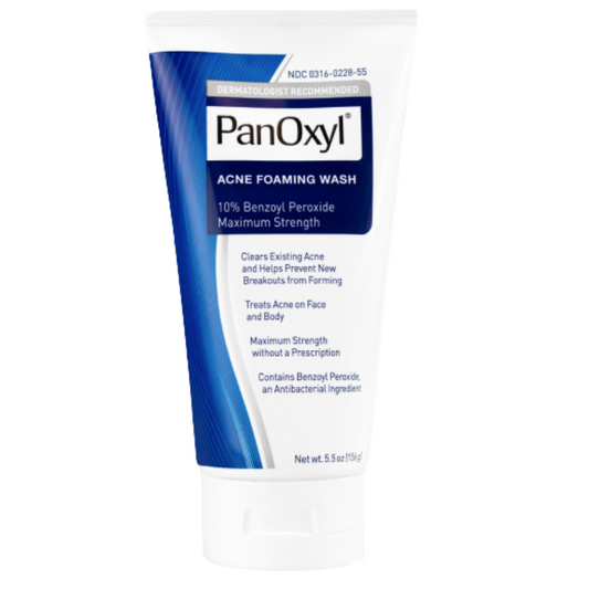 PanOxyl Acne Foaming Wash 10% 5.5 oz