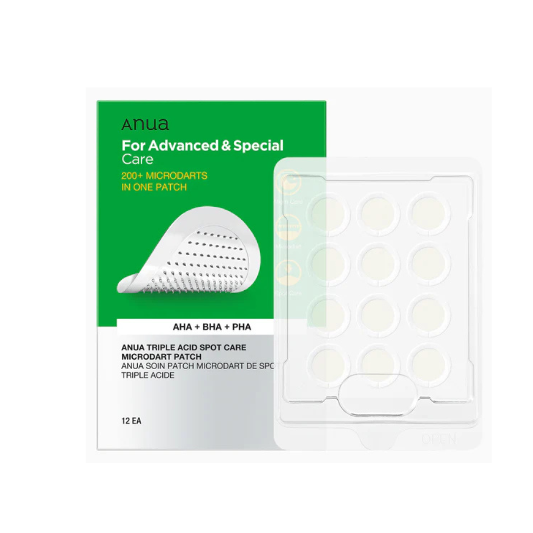 Anua Triple Acid Spot Care Microdart Patch 12ea
