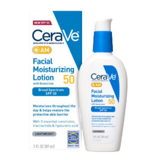 CeraVe AM Moisturizing Lotion SPF 50