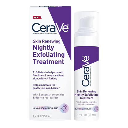 CeraVe Skin Renewing Nightly Exfoliating Treatment