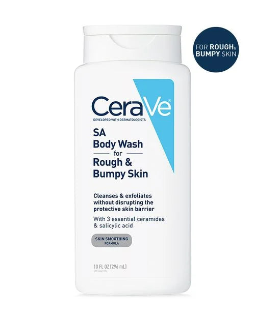 CeraVe Body Wash SA For Rough and Bumpy Skin 10 oz/ 296 ml