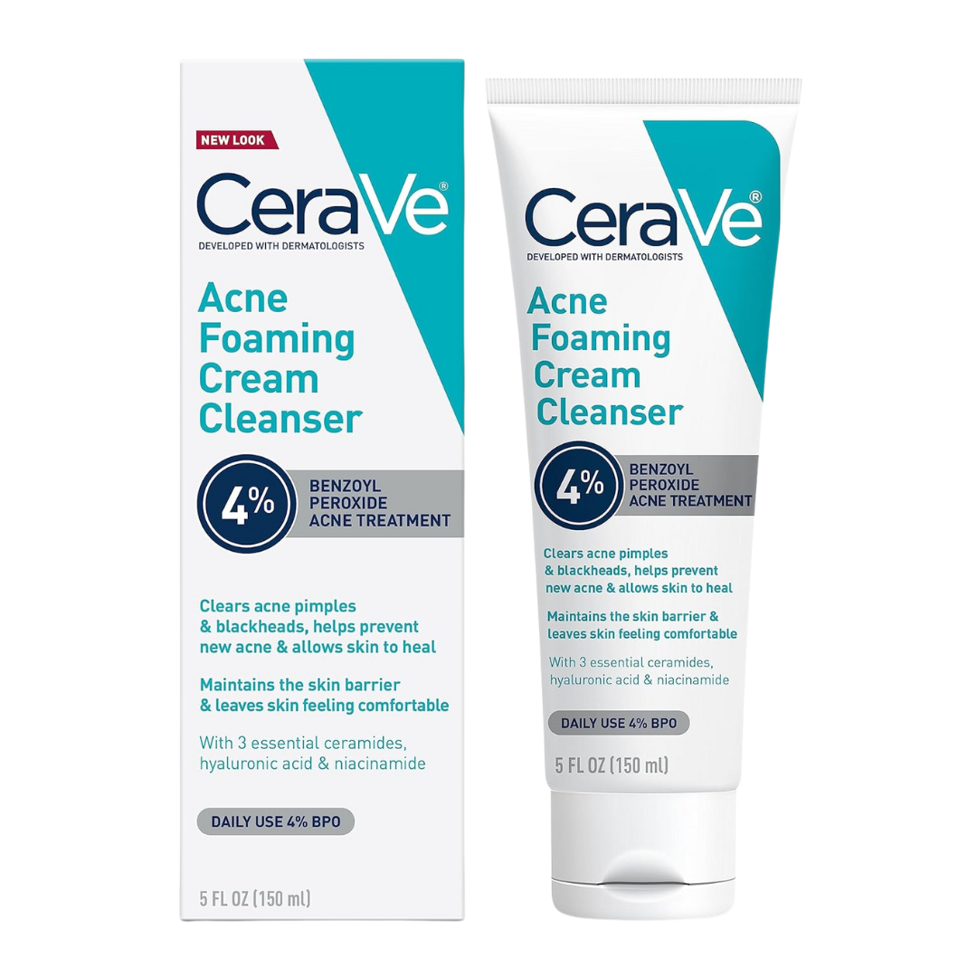 Cerave Acne Foaming Cream Cleanser 4%