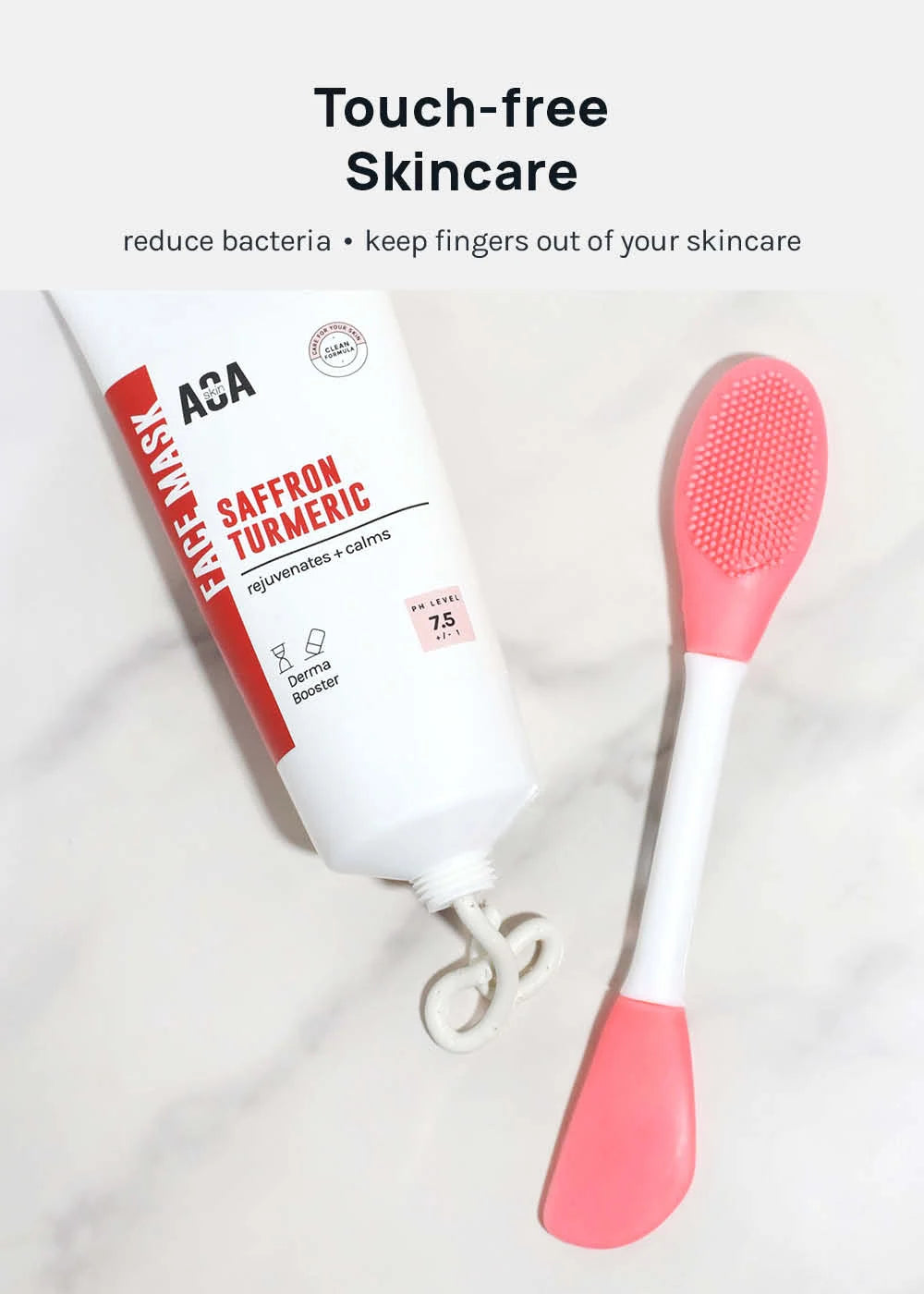 AOA Dual- Ended Silicone Mask Tool + Exfoliator