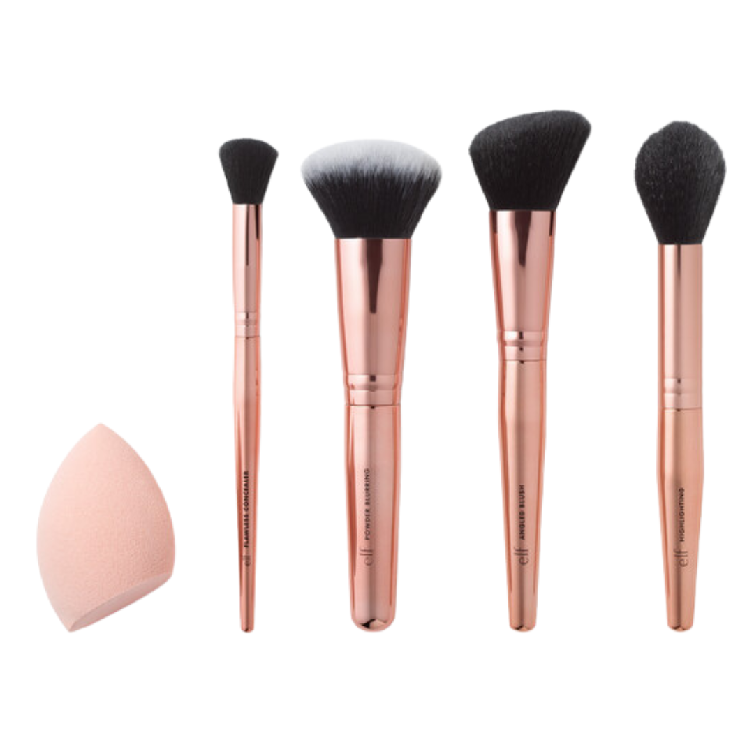 ELF Complexion Essentials Brush & Sponge Set