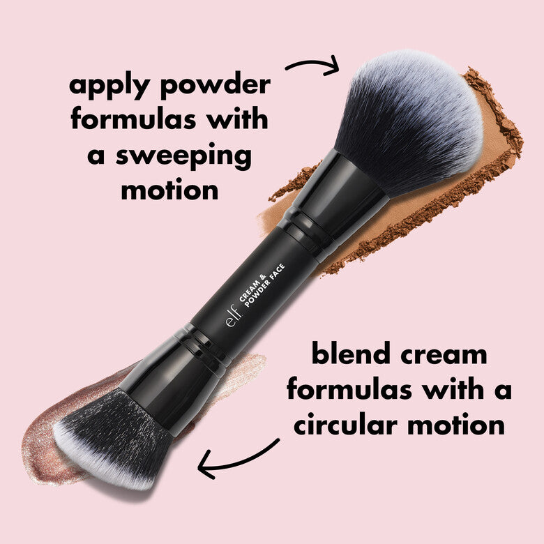 ELF Cream & Powder Face Brush