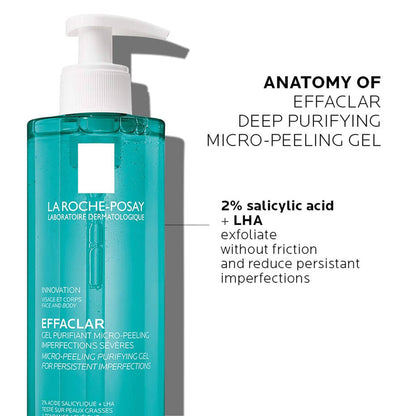 La Roche Posay Effaclar Micro-Peeling Face & Body 400ml