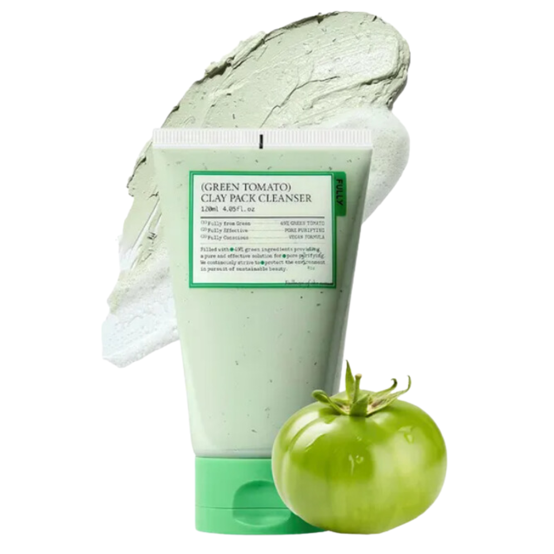 Fully Green Tomato Clay Pack Cleanser 120ml