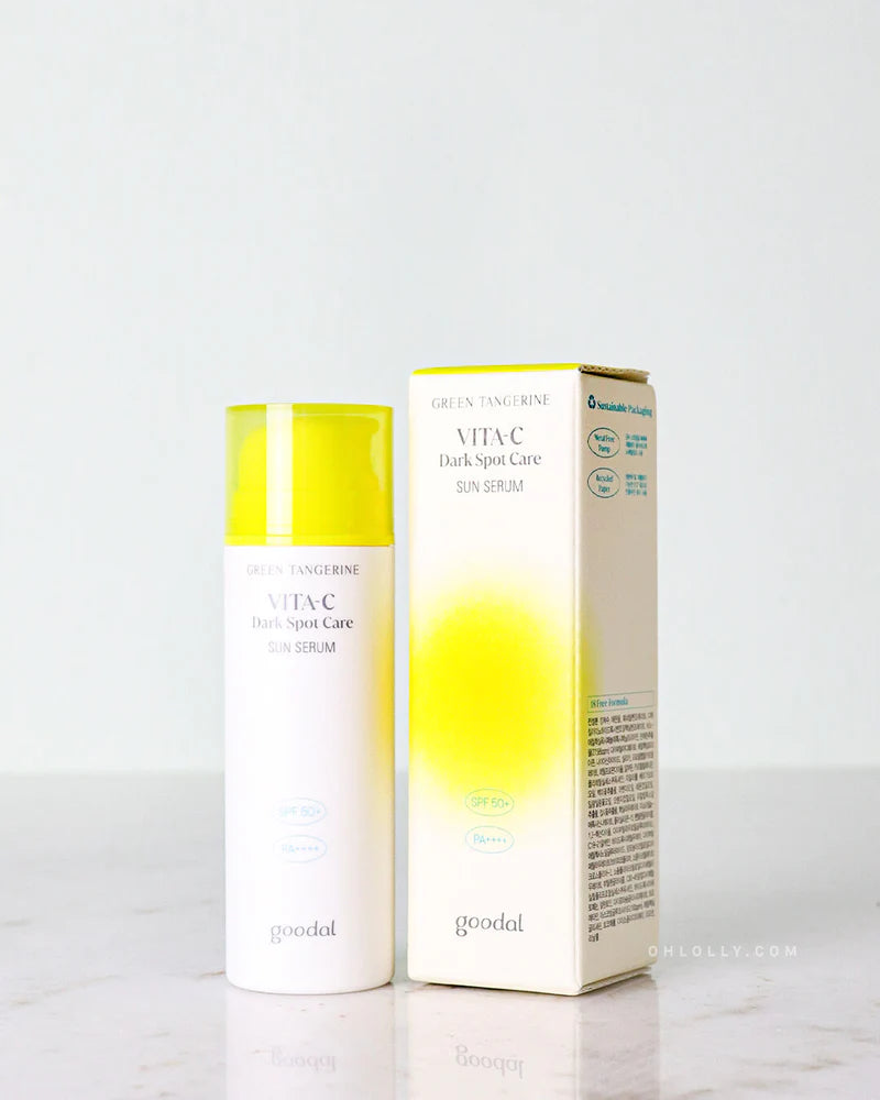 Goodal Green Tangerine Vita C Dark Spot Care Sun Serum 50ml