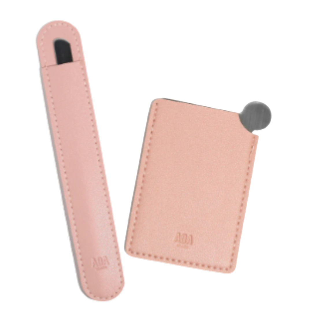 AOA Stainless Steel Mixing Palette and Spatula with Sleeve