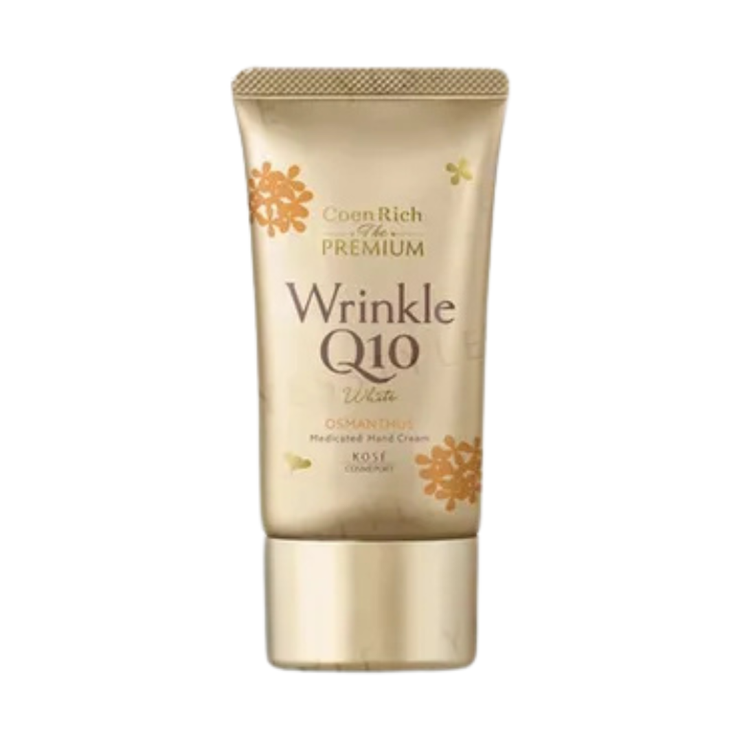 Kose CoenRich The Premium Q10 White Wrinkle Care Hand Cream