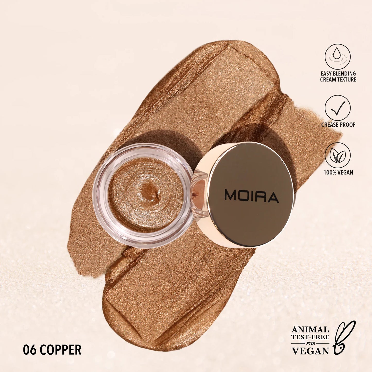 Moira Everlust Shimmer Cream Shadow