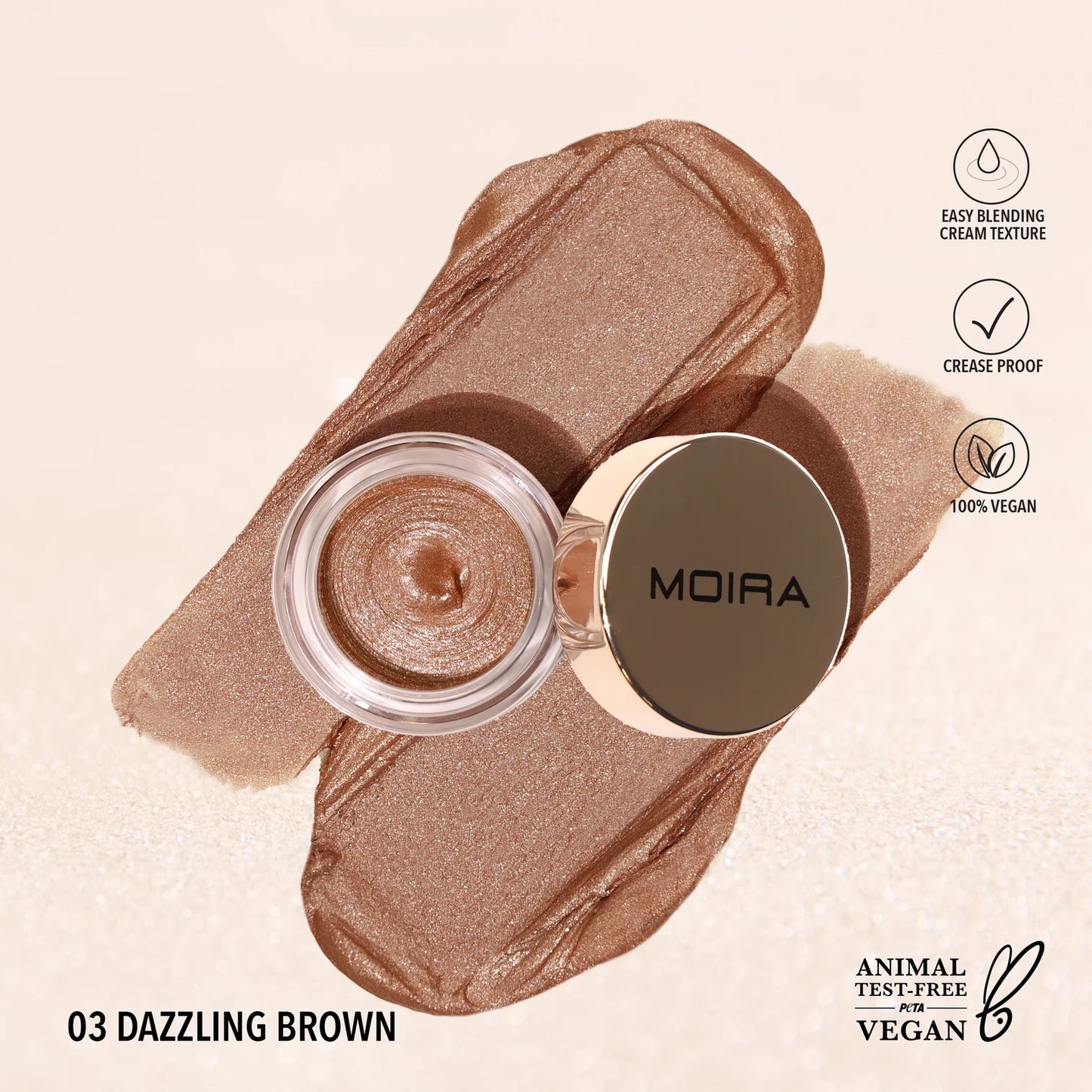 Moira Everlust Shimmer Cream Shadow