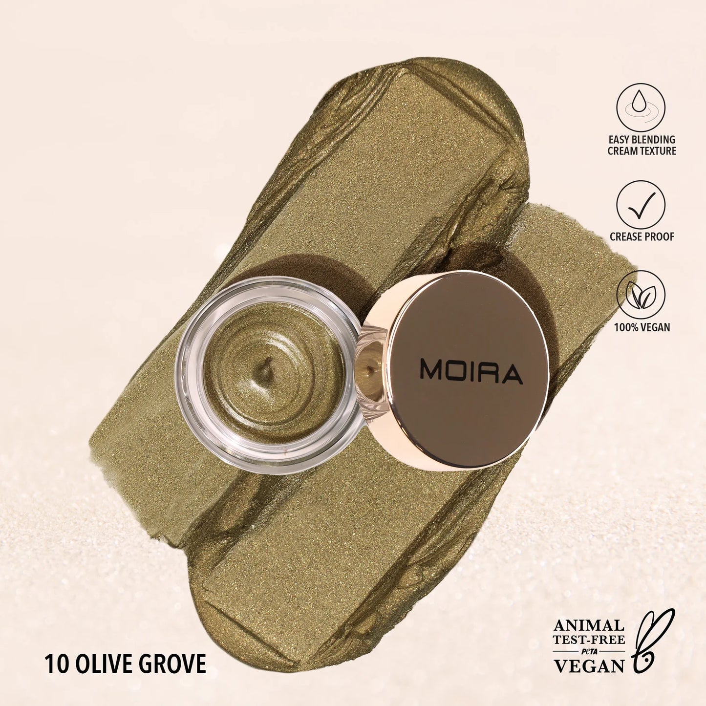 Moira Everlust Shimmer Cream Shadow