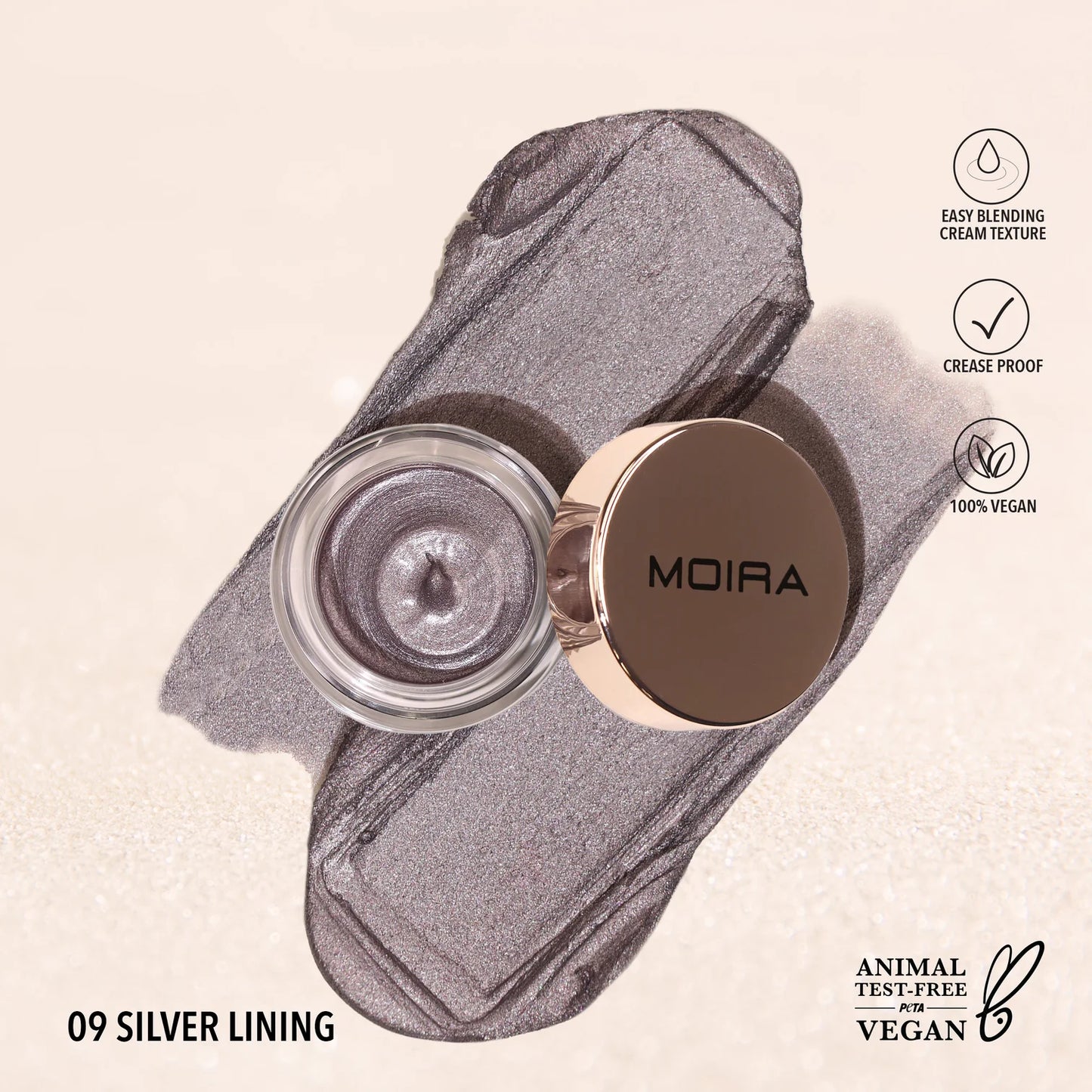 Moira Everlust Shimmer Cream Shadow