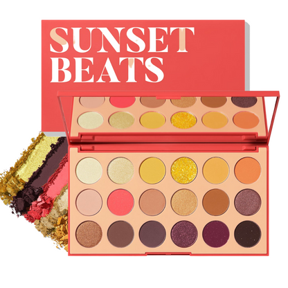 Morphe 18S Sunset Beats Artistry Eyeshadow Palette