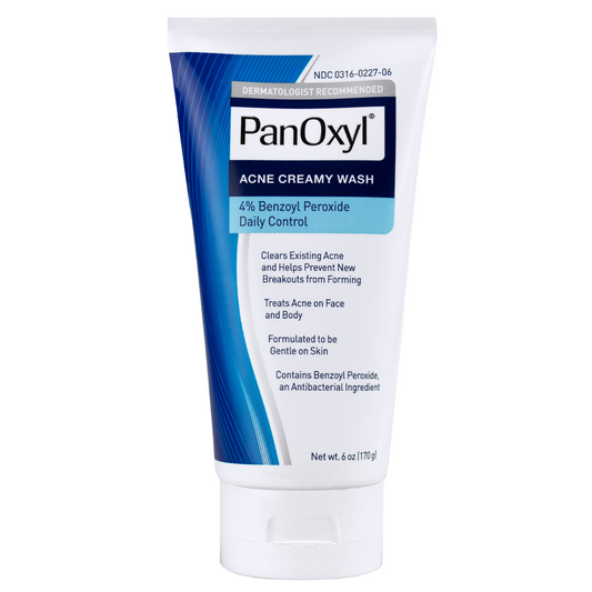 PanOxyl Acne Creamy Wash 4% 6oz