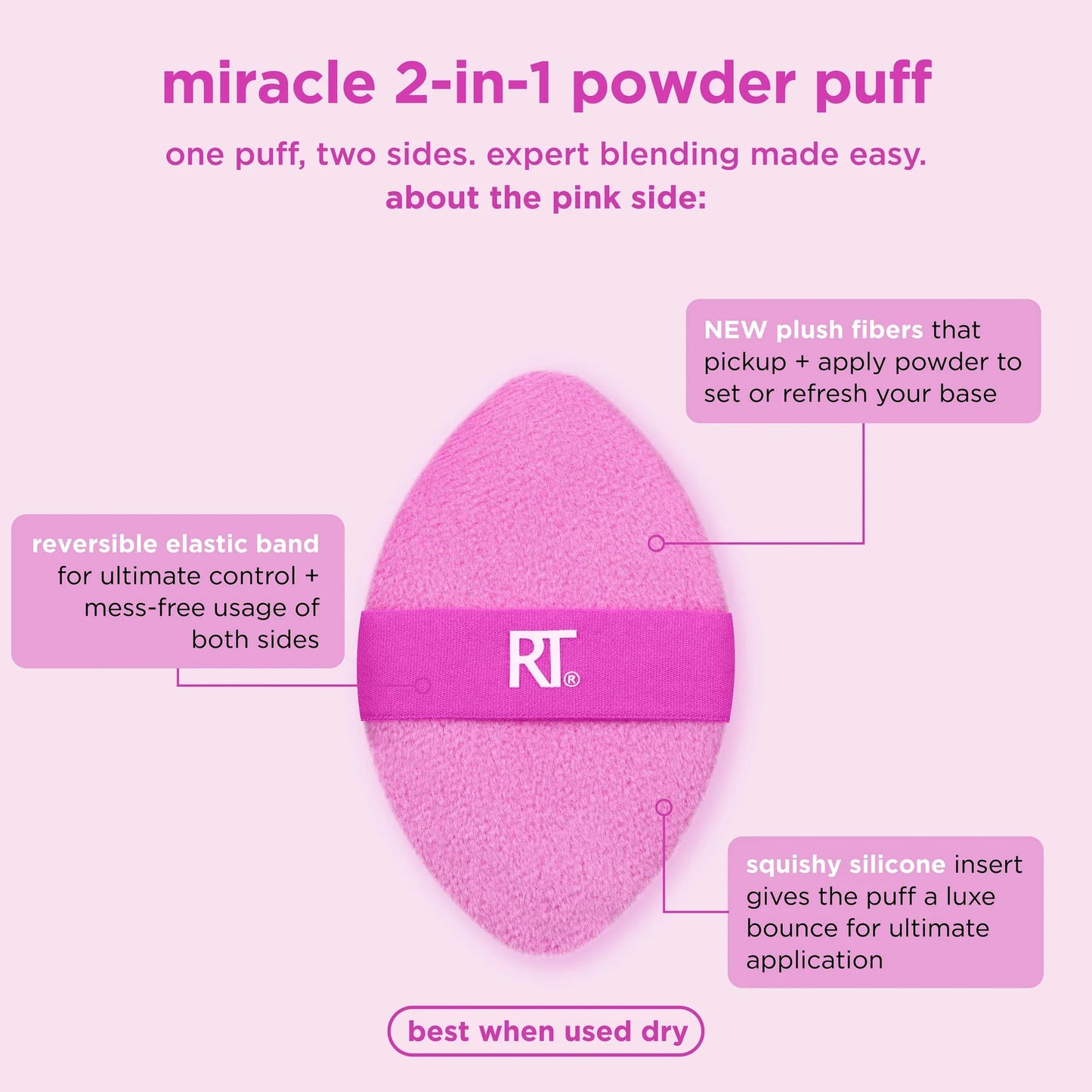 Real Techniques Miracle 2-In-1 Powder Puff