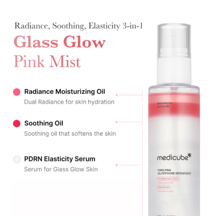 Medicube PDRN Pink Glutathione Serum Mist