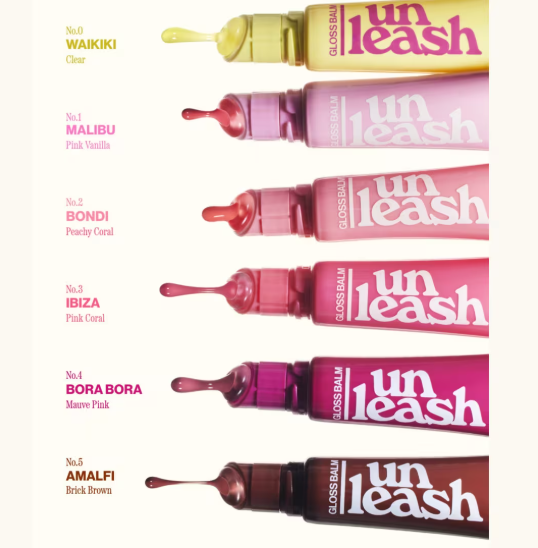 Unleashia Sunset Dazzle Gloss Balm