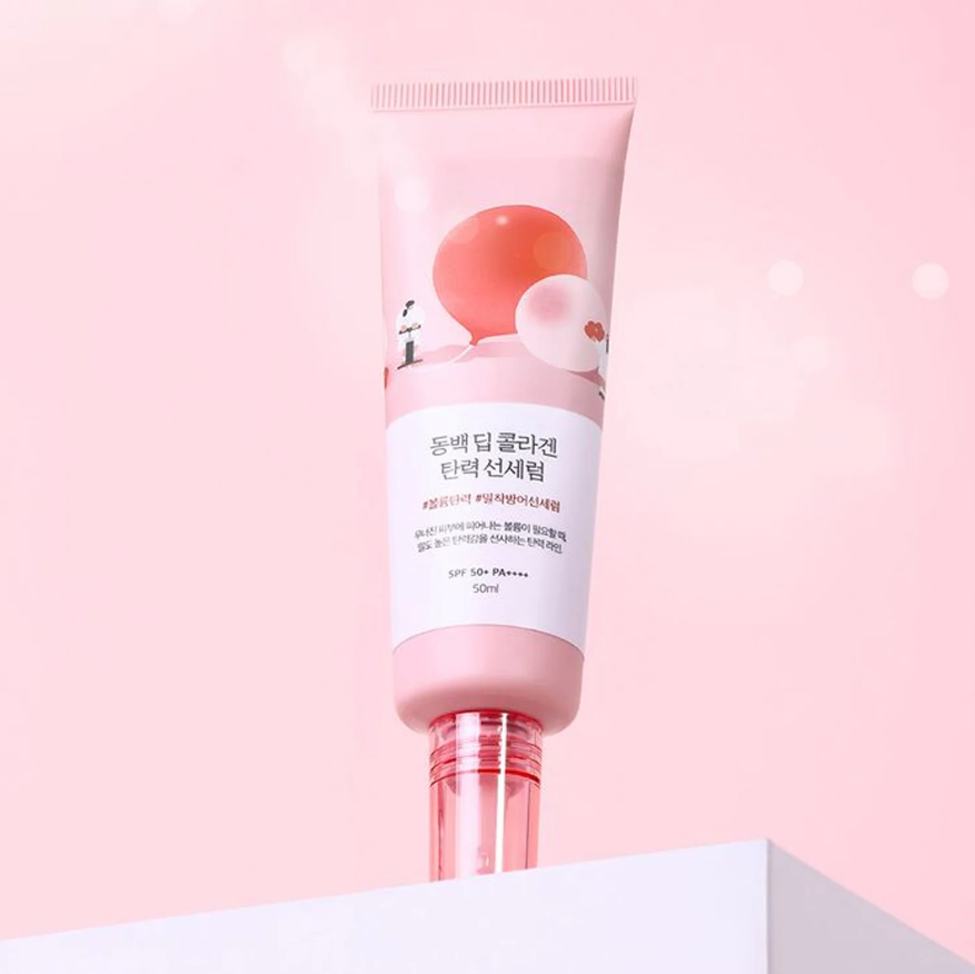 Roundlab Camellia Deep Collagen Firming Sun Serum