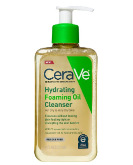 CeraVe Hydrating Foaming Oil Cleanser