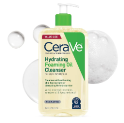 CeraVe Hydrating Foaming Oil Cleanser